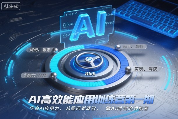 AI高效能应用训练营第一期，学会AI应用力，从提问到驾驭，做AI时代的领航者(更新)-璞创优选云网创