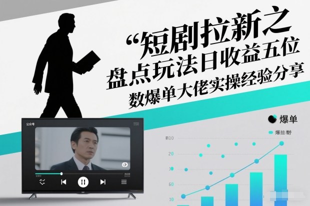 短剧拉新之盘点玩法日收益五位数爆单大佬实操经验分享-璞创优选云网创