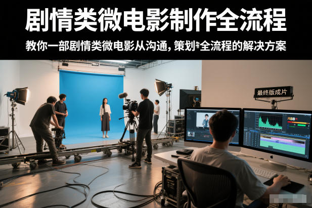 剧情类微电影制作全流程，教你一部剧情类微电影从沟通，策划到拍摄制作全流程的解决方案-璞创优选云网创