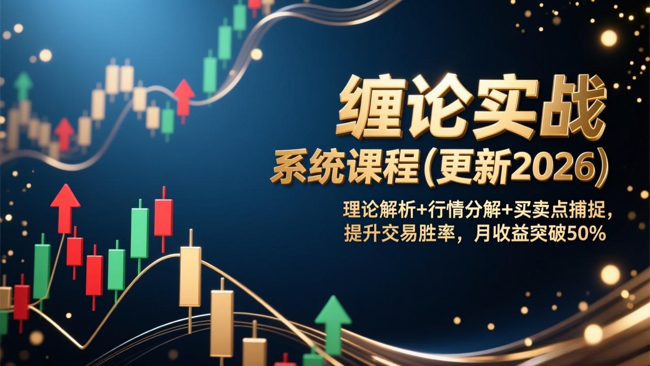 缠论实战系统课程(更新2026-璞创优选云网创