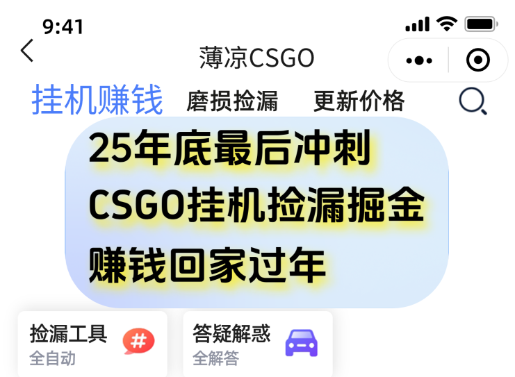 用CSGO游戏挂机捡漏掘金赚钱掘金，一部手机轻松日入500+-璞创优选云网创