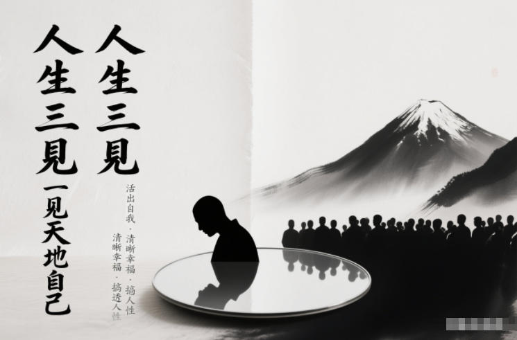 人生三见一见天地见众生见自己，活出自我拥有清晰幸福人生，搞透人性-璞创优选云网创