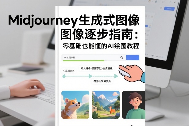 Midjourney生成式图像逐步指南：零基础也能懂的AI绘图教程-璞创优选云网创