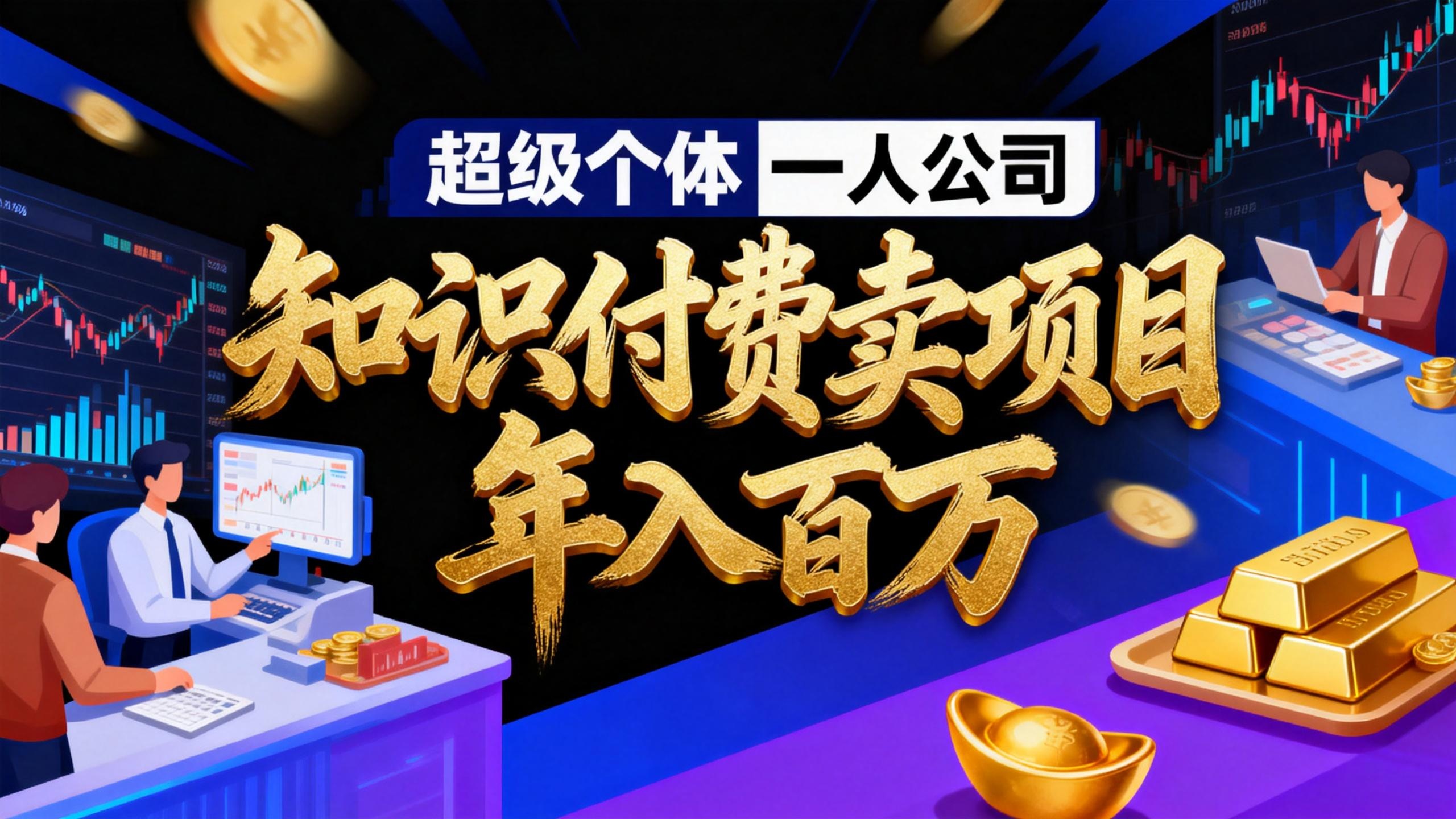 2026年“超级个体一人公司”私域卖项目年入百万，个人IP-精准引流-项目包装-转化成交-璞创优选云网创